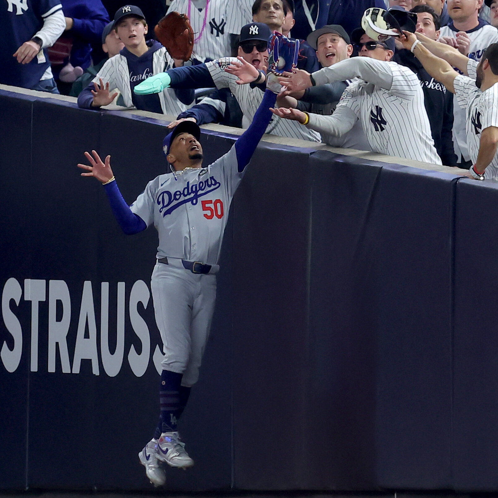 When Yankees Fans Take the Game Into Their Own Hands. Literally.