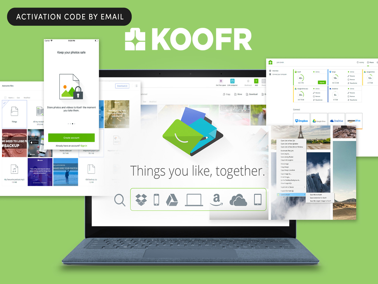 Lifetime cloud storage without the privacy compromise? Koofr has you covered