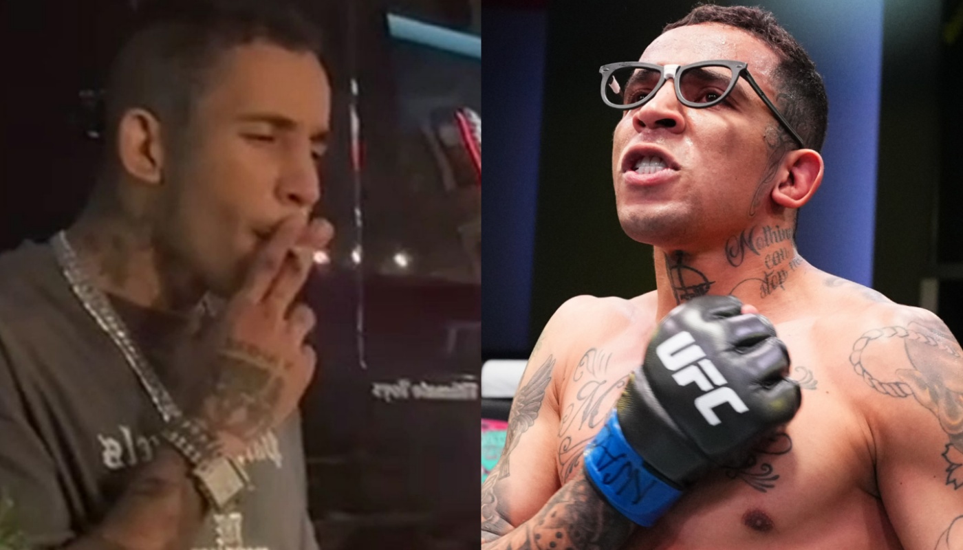 Carlos Prates says he smokes up to 10 cigarettes a day after stunning UFC Vegas 100 win