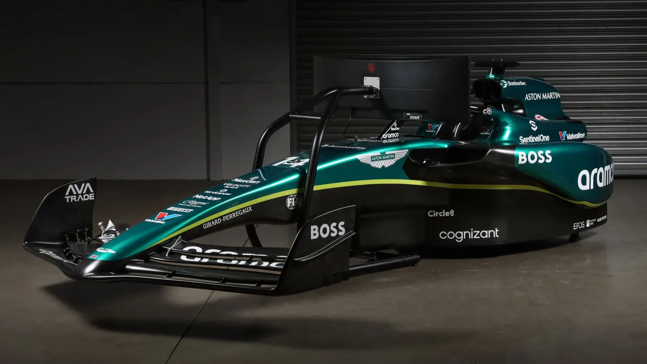 Pretend You’re Fernando Alonso With This £70k Aston Martin F1 Sim Rig