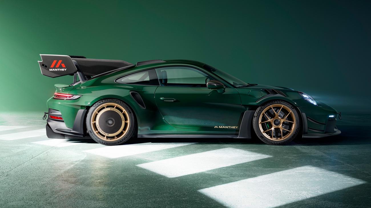 Manthey’s Porsche 911 GT3 RS Is A Shark-Finned ‘Ring Monster