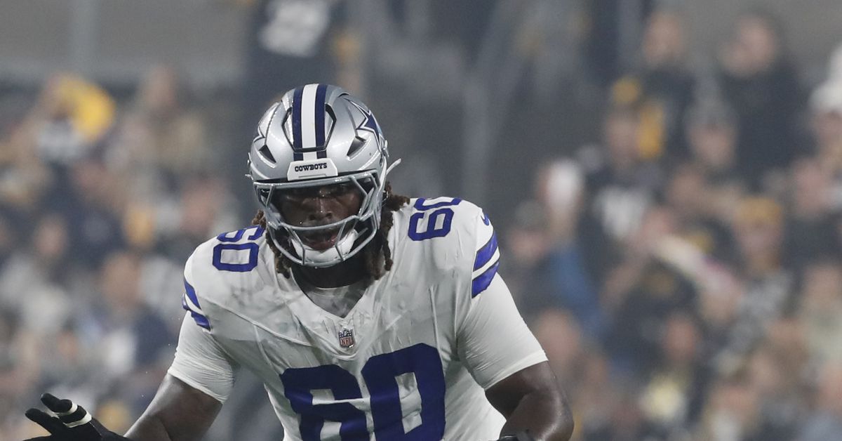 Cowboys injury report: Tyler Guyton, Trevon Diggs questionable for Monday