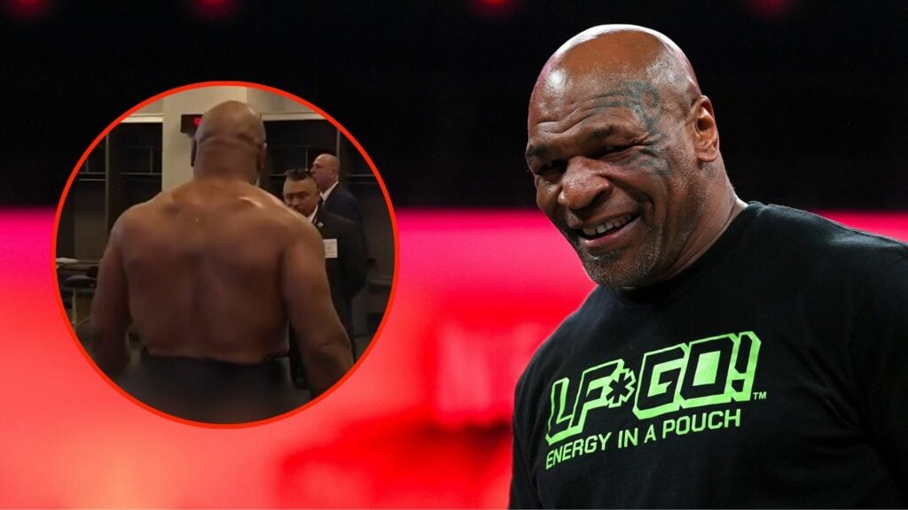 Mike Tyson finally reacts to the explicit viral moment of him before his fight against Jake Paul