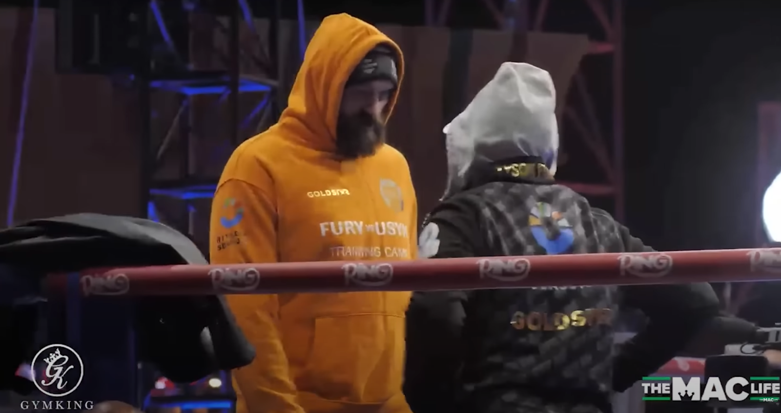 Watch: Tyson Fury surprises media at ‘open workout’ ahead of Usyk rematch