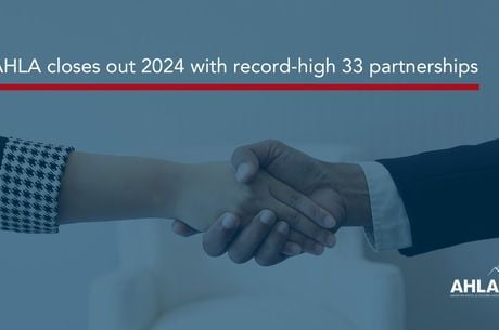 AHLA closes out 2024 with record-high 33 partnerships