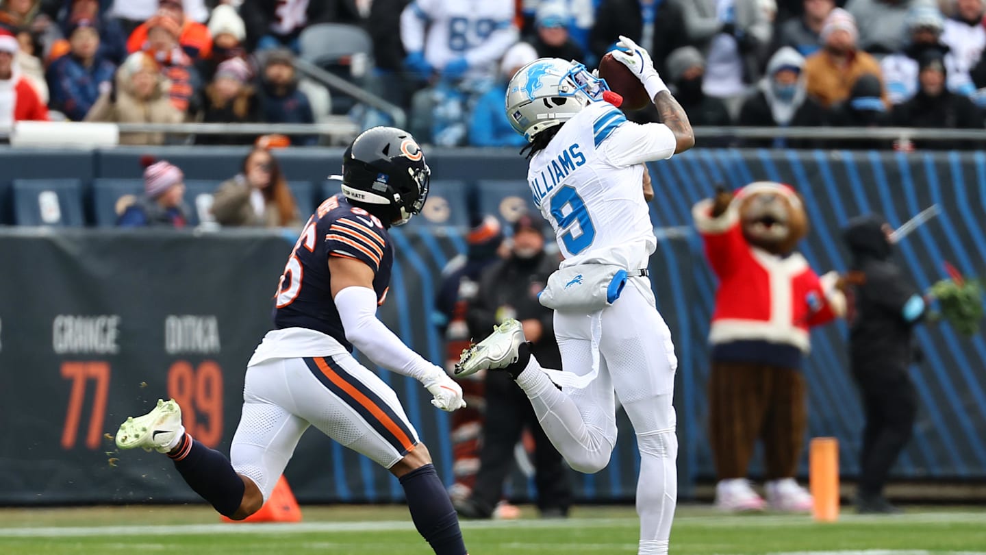 Detroit Lions offensive stars shine in 34-17 victory against Chicago Bears