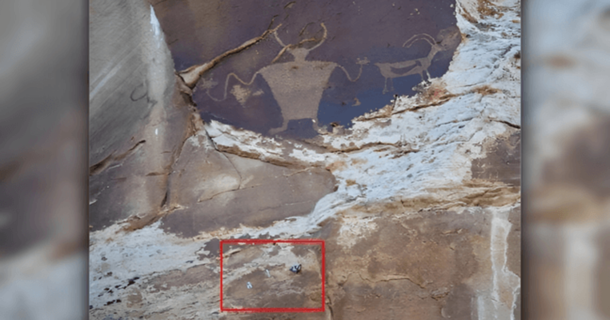 Tips sought after ancient engraving damaged in Utah