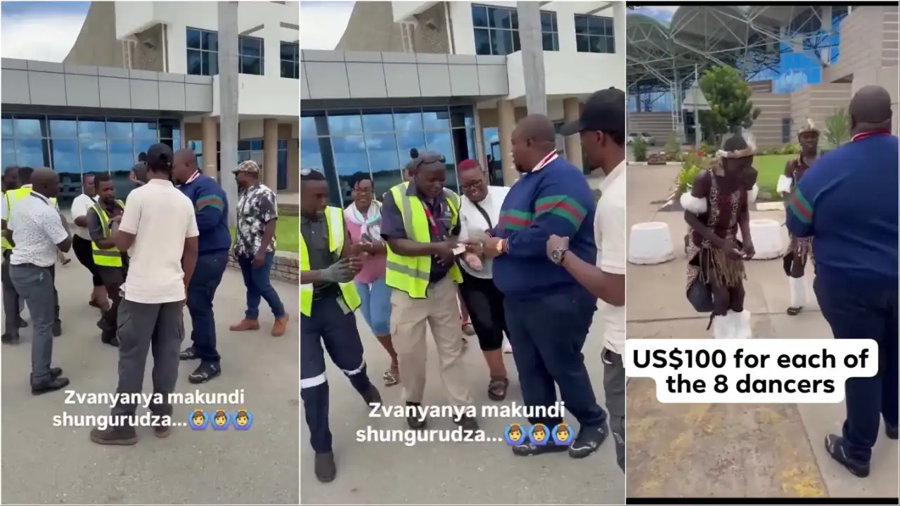 WATCH: Wicknell Chivayo Dishes Out 100 USD Notes In Victoria Falls In Multiple Videos