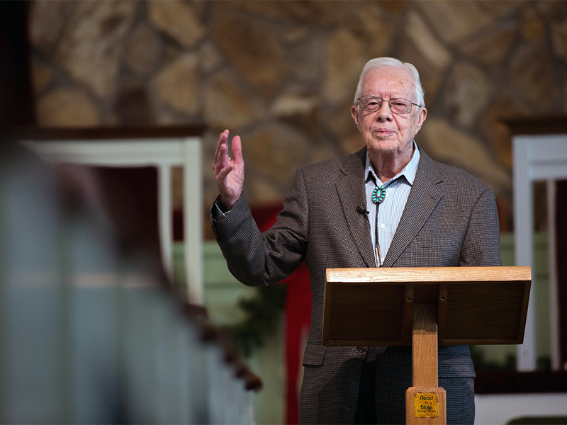 President Carter showed us faith and Democracy can go hand in hand