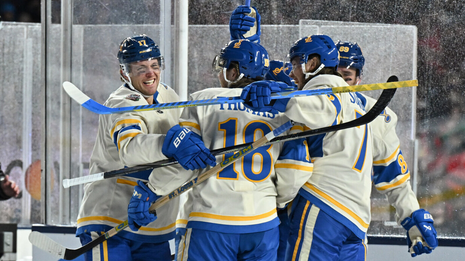 Watch: Blues’ Cam Fowler scores memorable Winter Classic goal