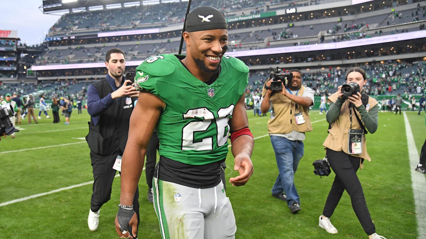 Saquon Barkley to Rest for Eagles, Won’t Chase Single-Season NFL Rushing Record