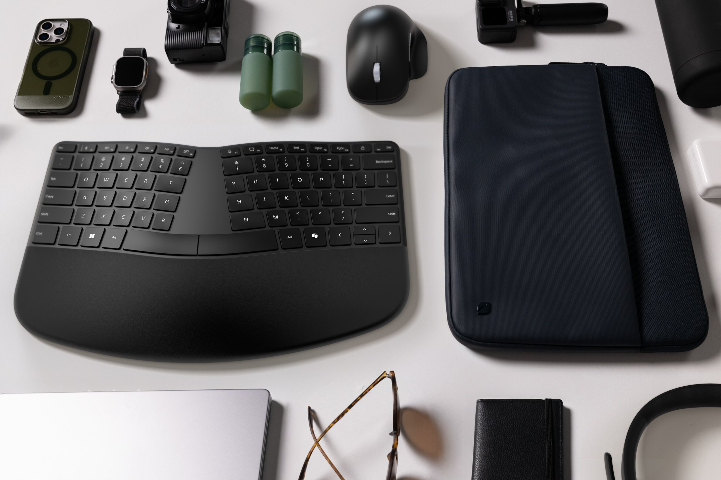 A new Microsoft wireless ergonomic keyboard is coming out this year