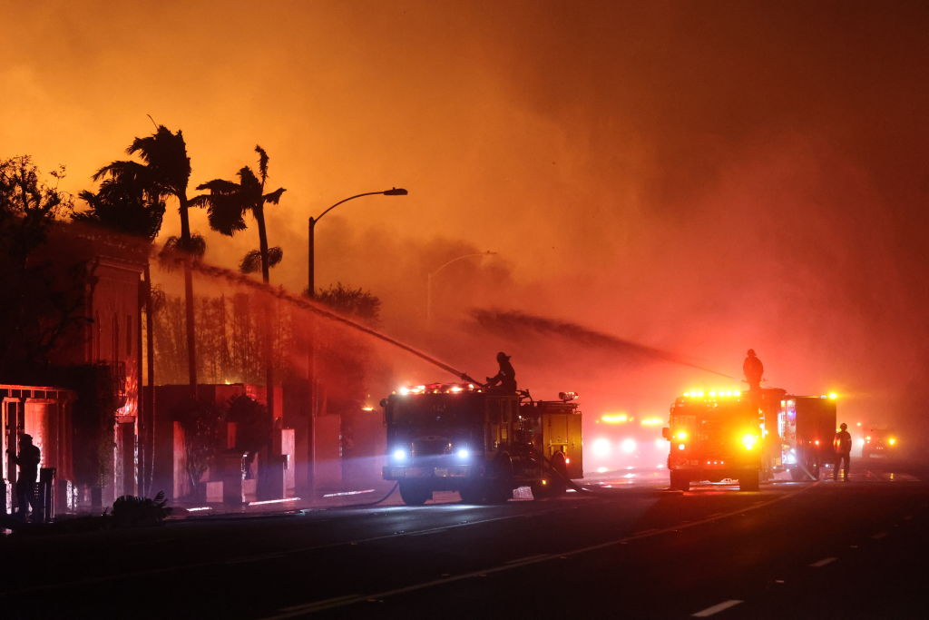 Los Angeles Area Ravaged by Fires