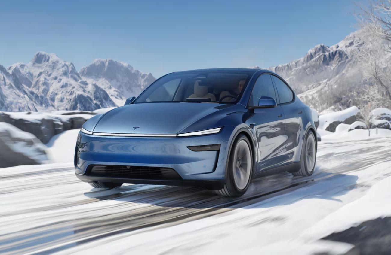 2025 Tesla Model Y Arrives With A Slippery New Look