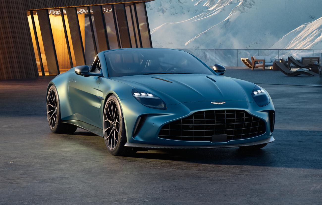 The Aston Martin Vantage Roadster Is Here, And It’s A Looker