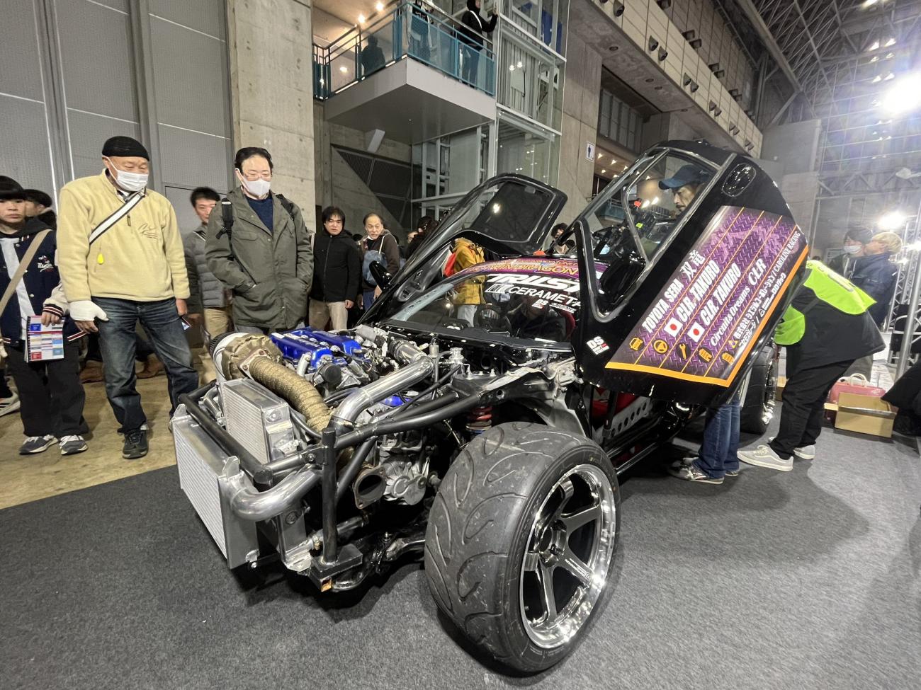 This 1000bhp Twin-Engined Toyota Sera Is The Ultimate JDM Mashup