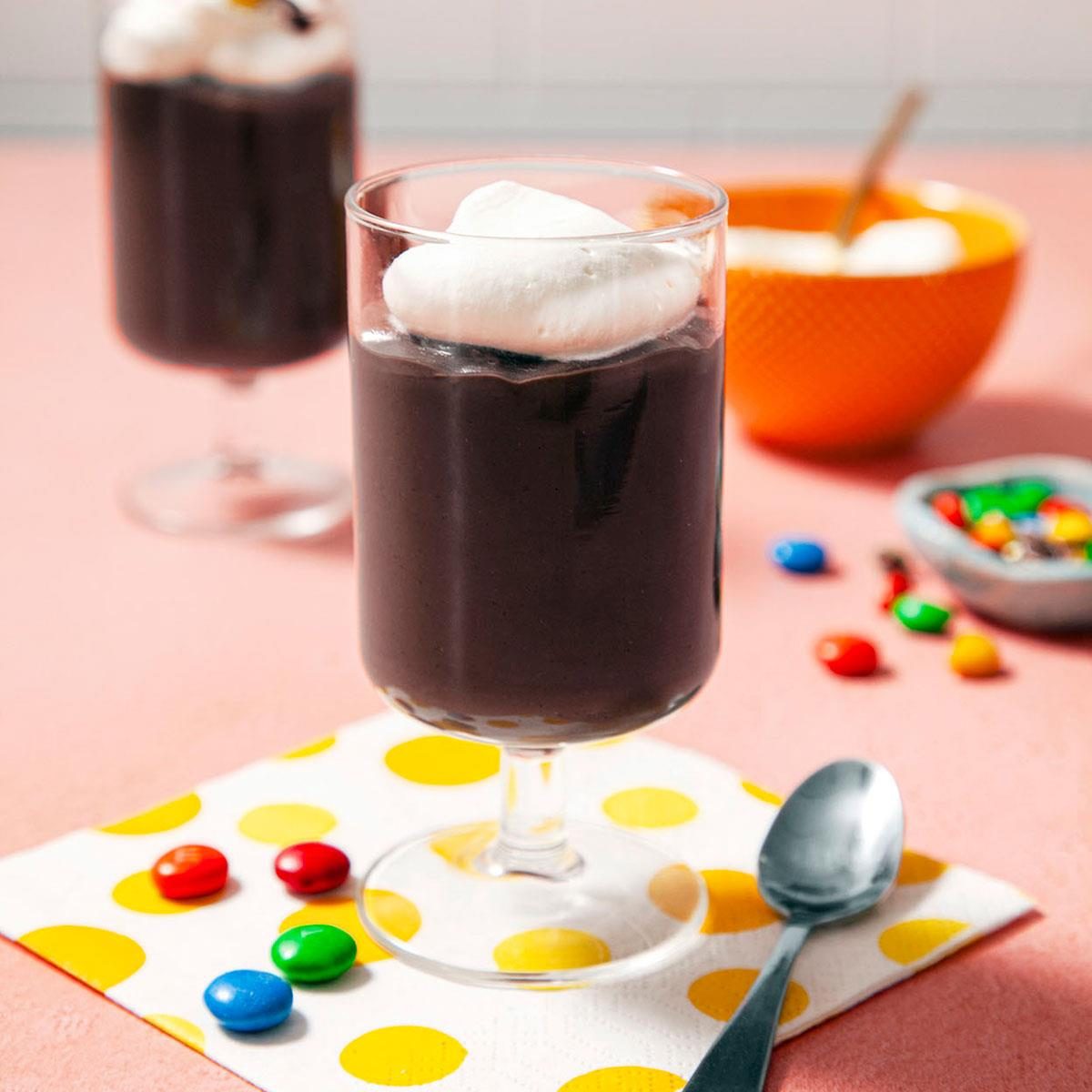 Light & Creamy Chocolate Pudding