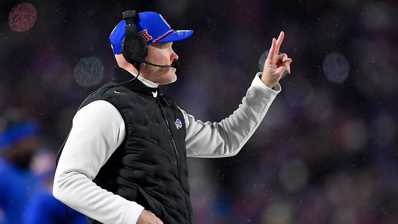 Bills coach Sean McDermott on containing Ravens RB Derrick Henry: ‘Our guys heard it all week long’                          Jan 20, 2025