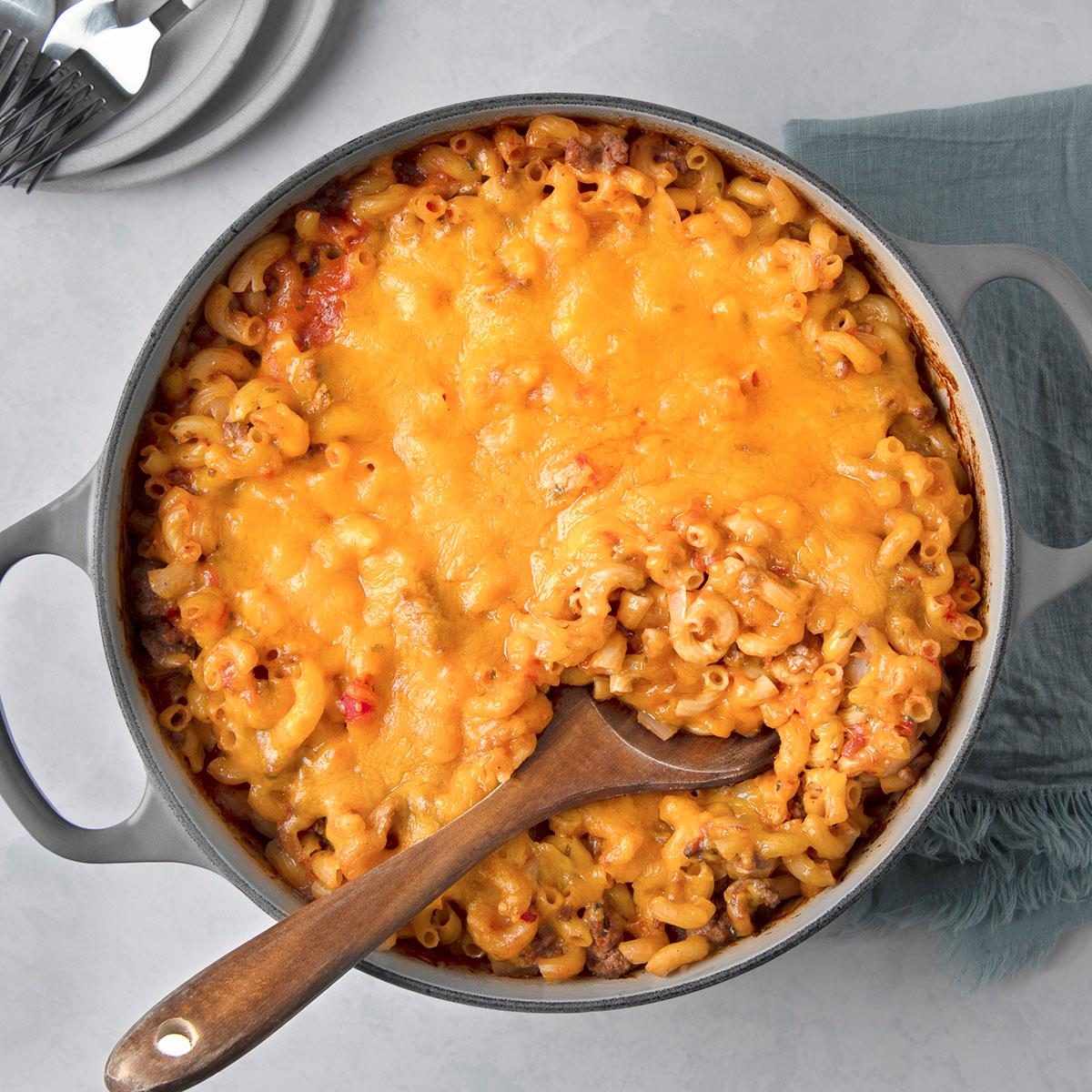 Cheeseburger Casserole