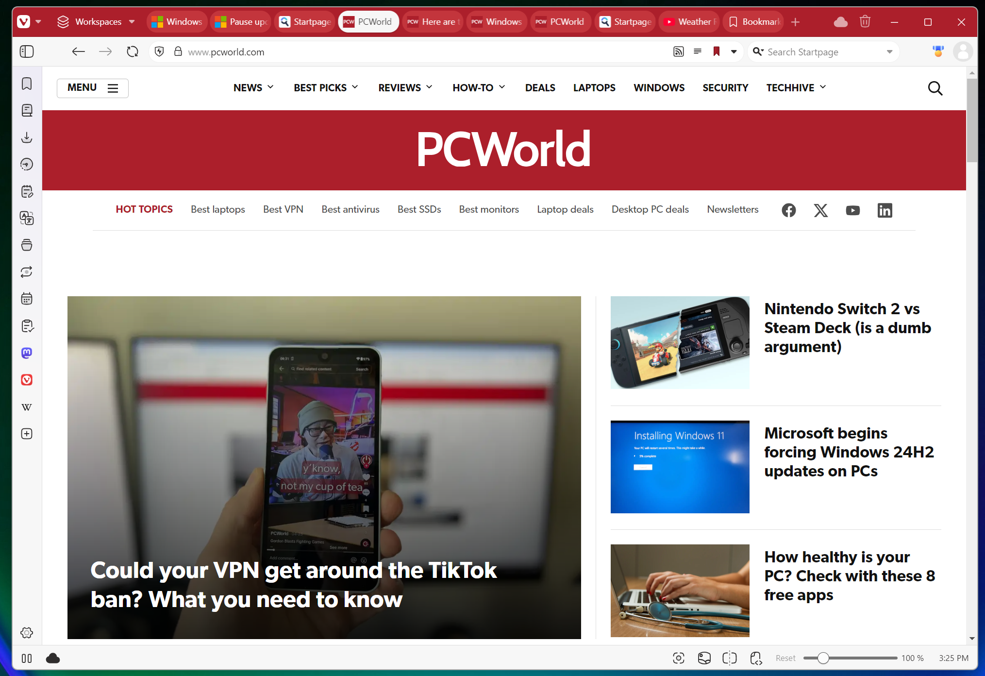 I switched to Vivaldi, but sometimes a bigger browser is better