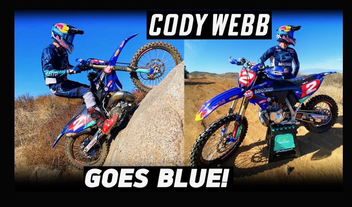 CODY WEBB 2025 YAMAHA RACE BIKE REVEAL : ELECTRIC START YZ250X !