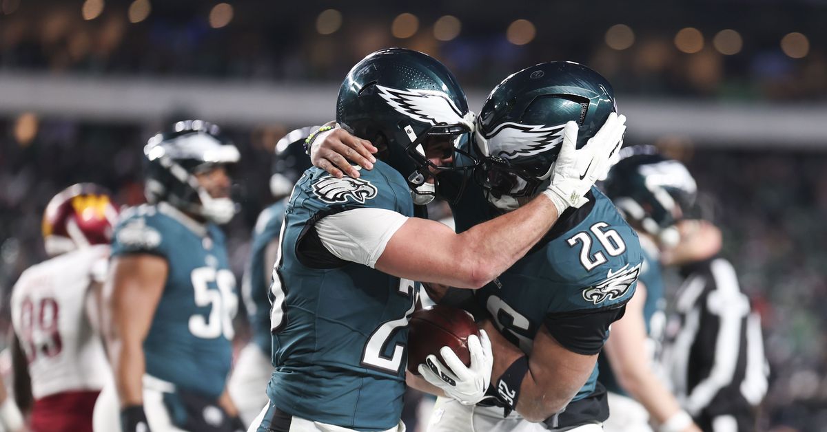 Eagles-Commanders snap counts: Will Shipley shines