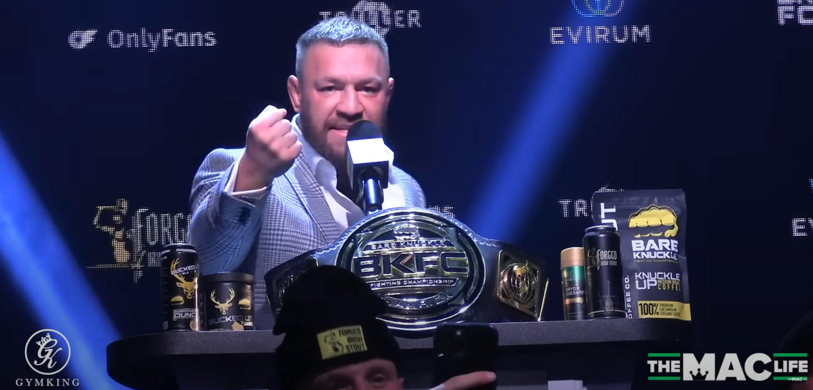 ‘Turn their knuckles into knives’: Conor McGregor tees up BKFC KnuckleMania 5