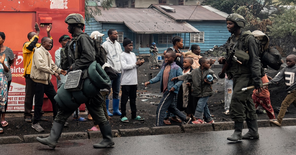 Thousands flee fighting in Congo as rebels claim they’ve captured the key city of Goma