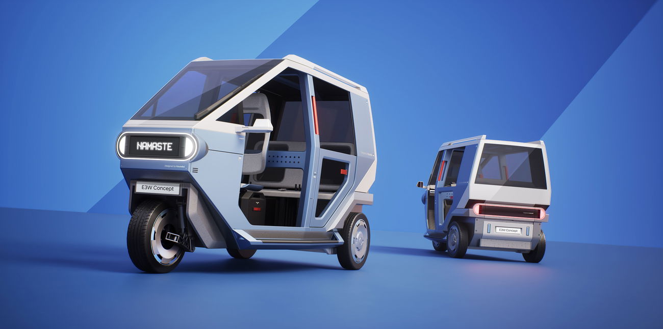 Hyundai Reveals Futuristic Electric Take On The Tuk-Tuk