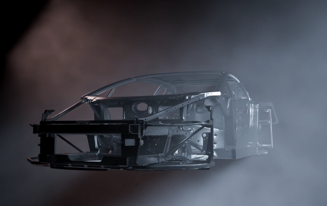 Gaze At The Lamborghini Temerario’s Spaceframe In All Its Bare-Metal Glory