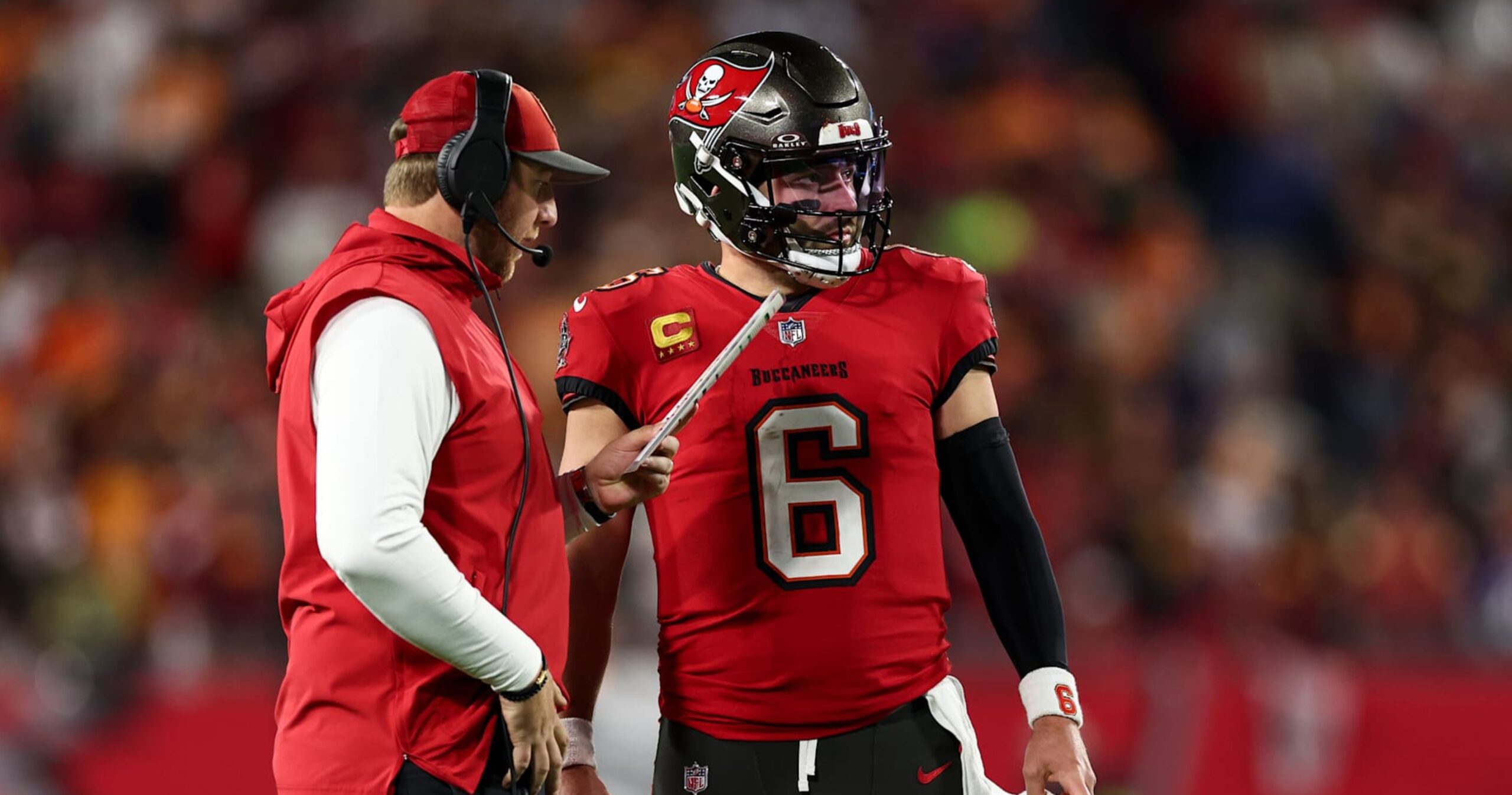 Baker Mayfield Reacts to Liam Coen Leaving Bucs for Jaguars: ‘I Left Him on Read’