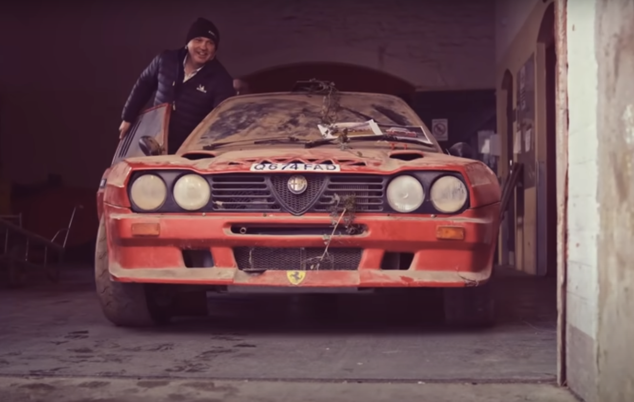 Ferrari-Powered Alfa Romeo Rally Car Sees Daylight After 28 Years