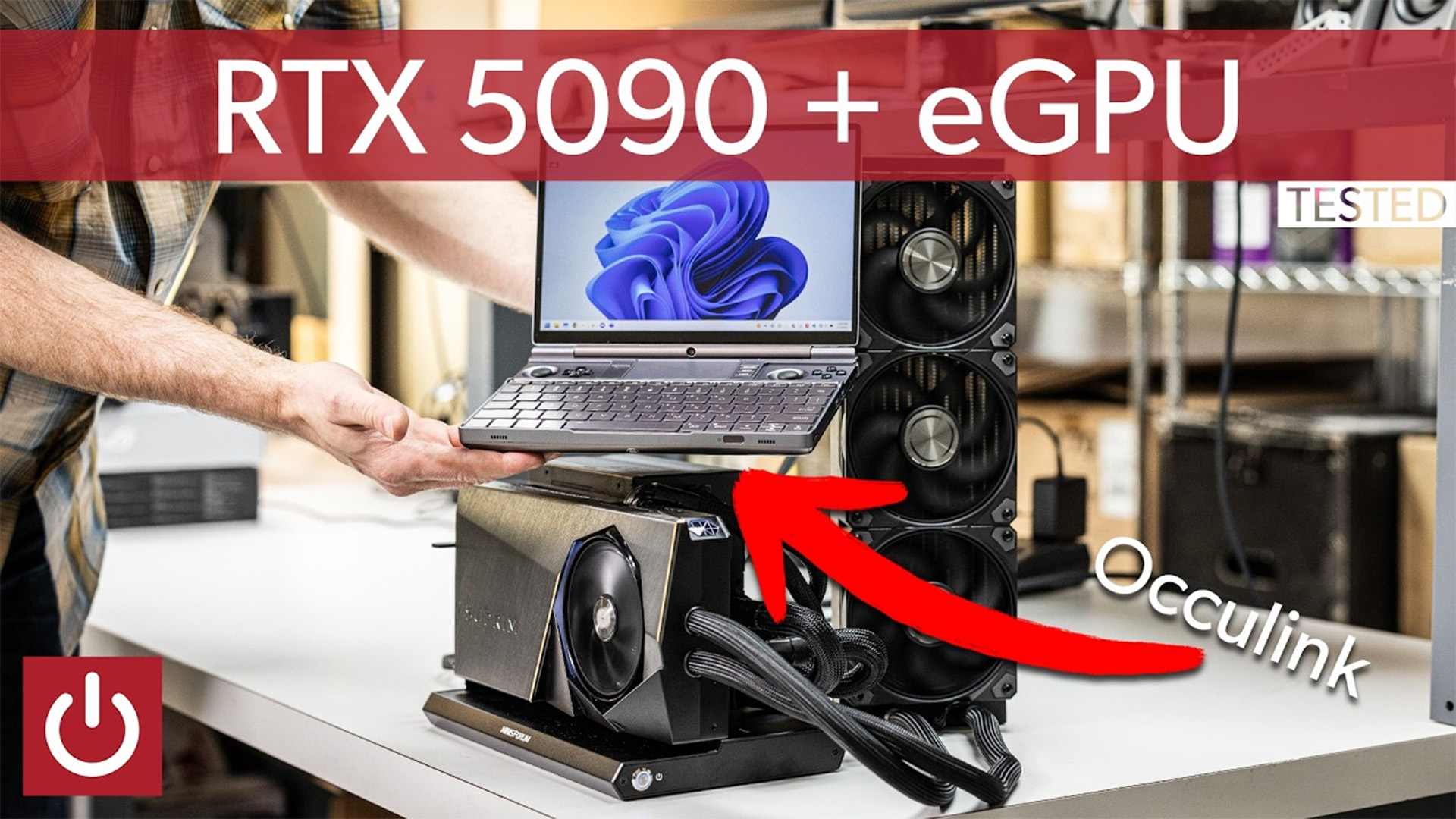 What happens if you plug a handheld PC into an RTX 5090? We found out