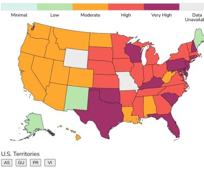 U.S. influenza cases reach 15-year high despite declining COVID-19, CDC says