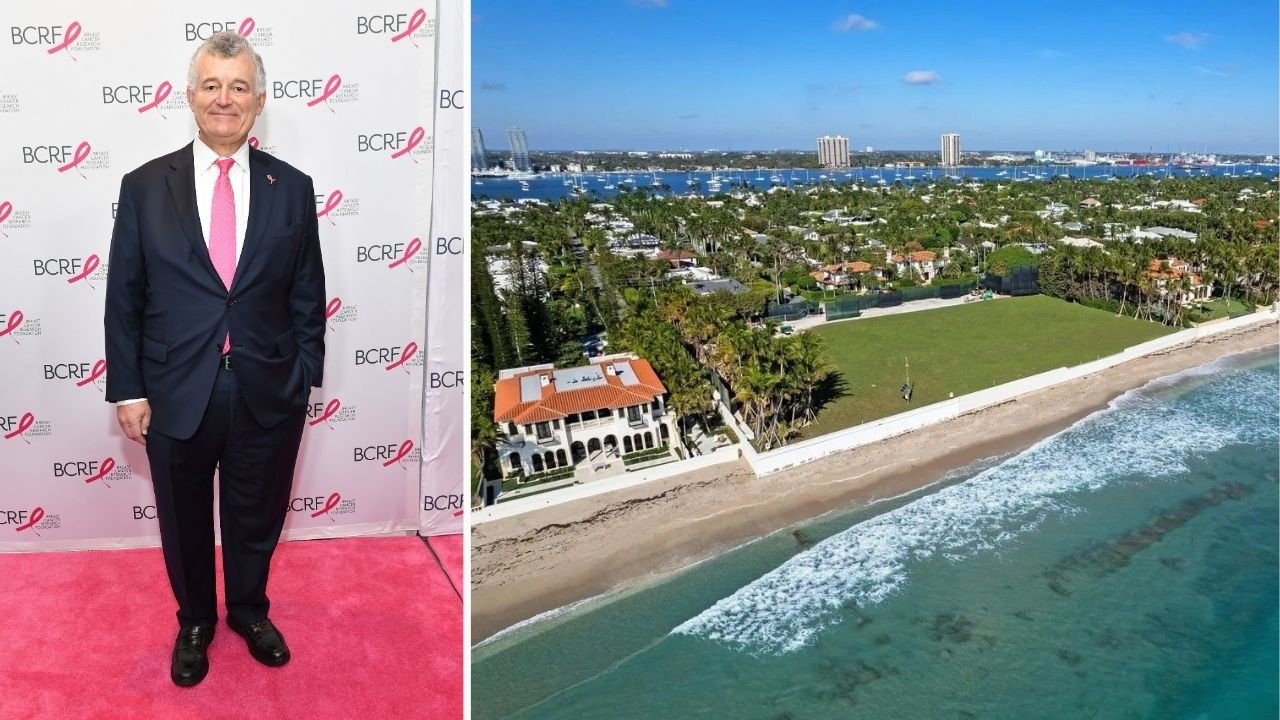 Billionaire Estee Lauder Heir Set To Fetch $180 Million for Oceanfront Palm Beach Plot in Record-Breaking Deal