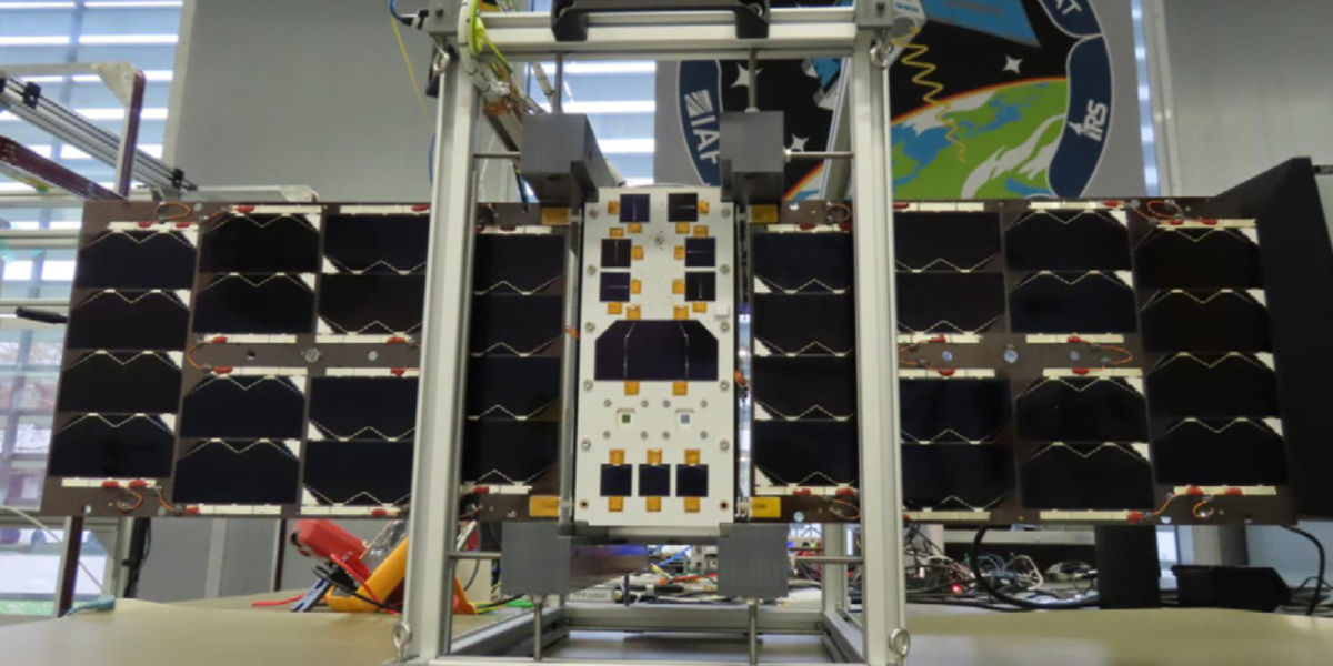 Triple-junction metal wrap through solar cells tested in space