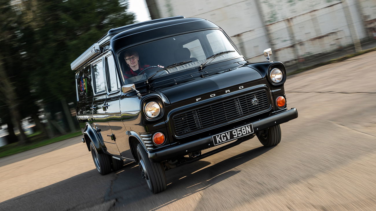 This Restomod Ford Transit Has Something In Common With The McLaren F1