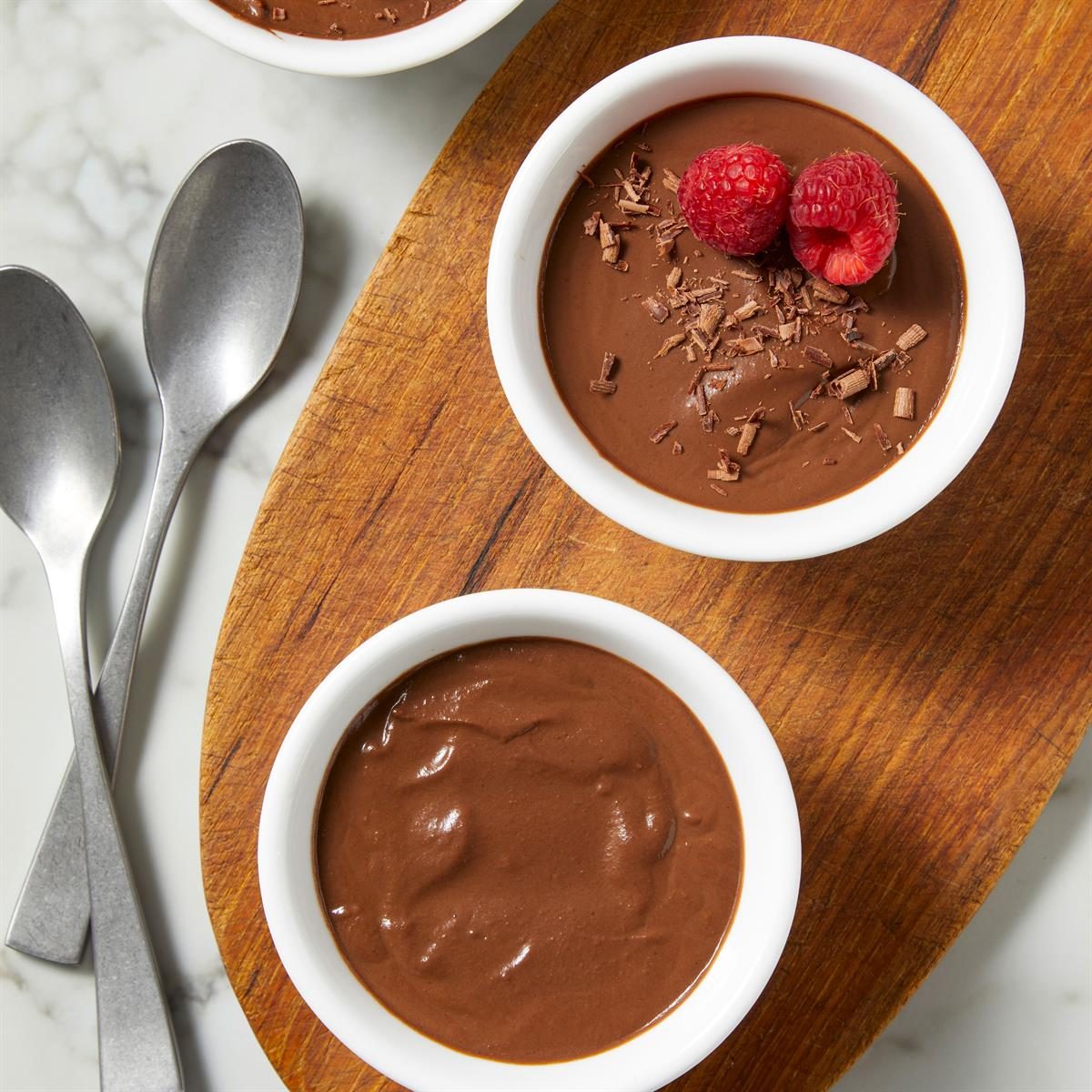 Homemade Chocolate Custard